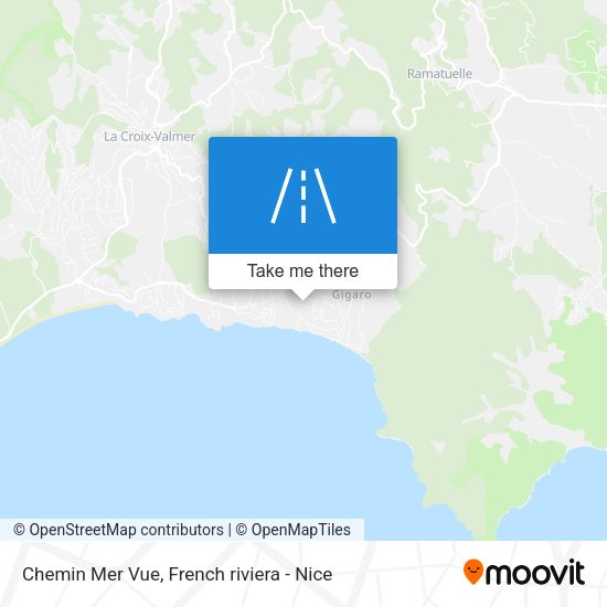 Chemin Mer Vue map