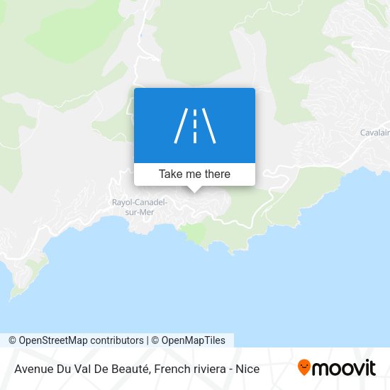 Avenue Du Val De Beauté map