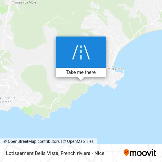 Lotissement Bella Vista map