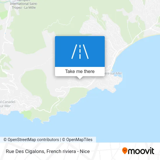 Rue Des Cigalons map