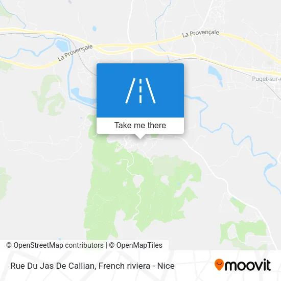 Rue Du Jas De Callian map