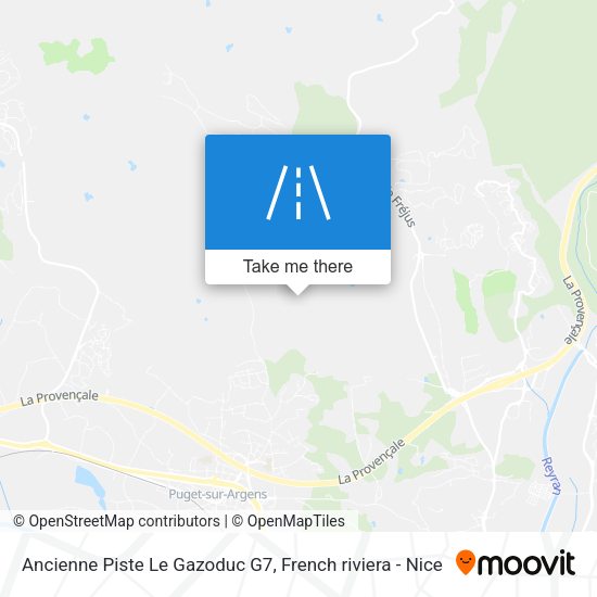 Ancienne Piste Le Gazoduc G7 map