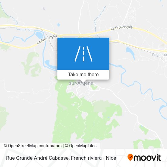 Rue Grande André Cabasse map