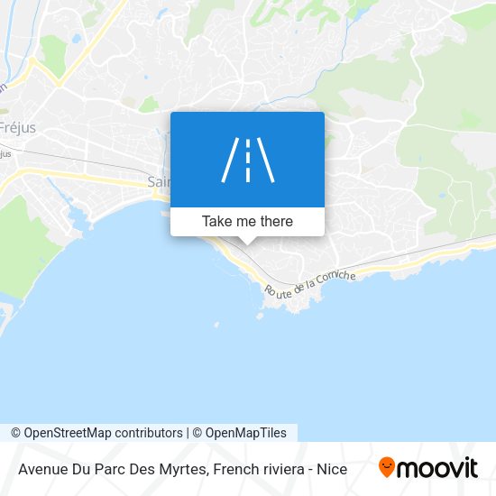 Avenue Du Parc Des Myrtes map