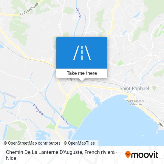 Chemin De La Lanterne D'Auguste map