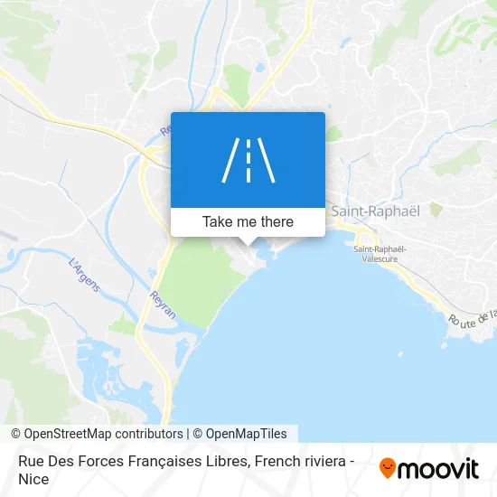 Rue Des Forces Françaises Libres map