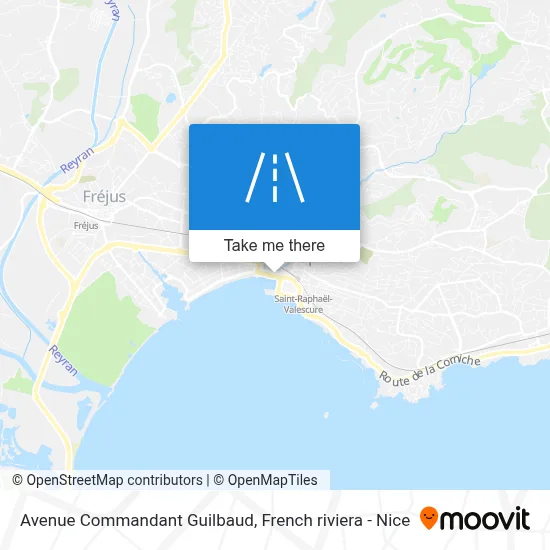 Avenue Commandant Guilbaud map