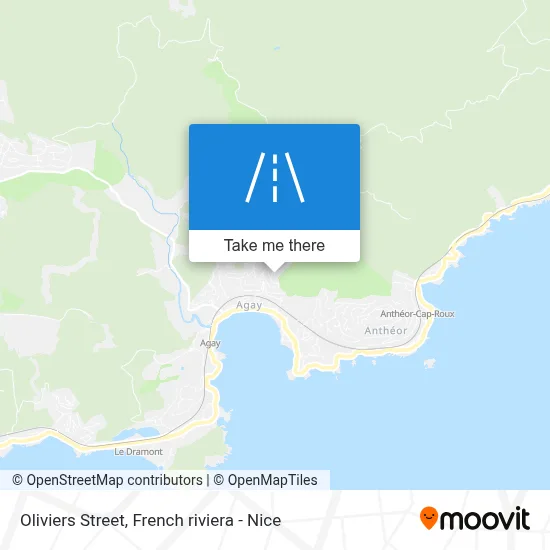 Rue Des Oliviers map