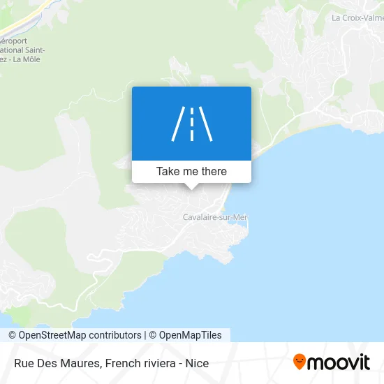 Rue Des Maures map