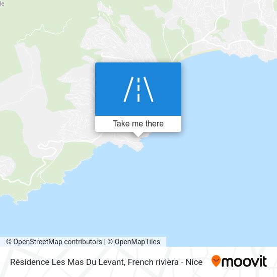 Résidence Les Mas Du Levant map