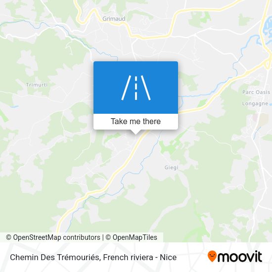 Chemin Des Trémouriés map