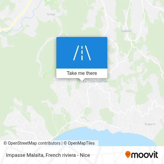 Impasse Malaïta map