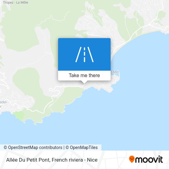 Allée Du Petit Pont map