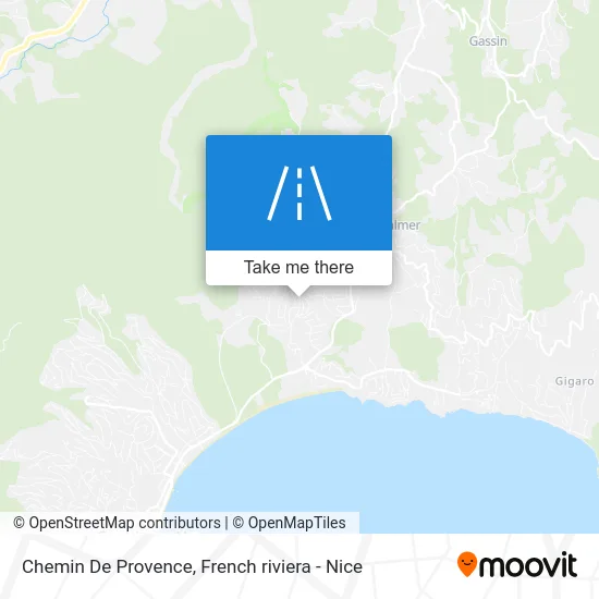 Chemin De Provence map
