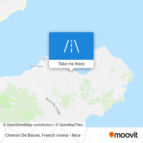 Chemin De Banier map