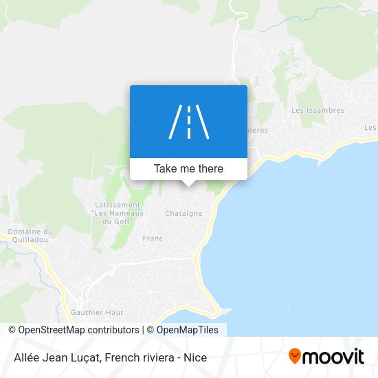 Allée Jean Luçat map