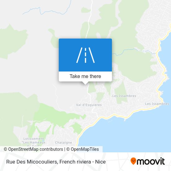 Rue Des Micocouliers map