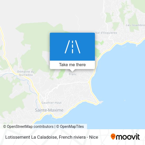 Lotissement La Caladoise map