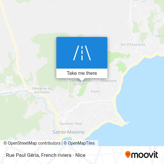 Rue Paul Géria map