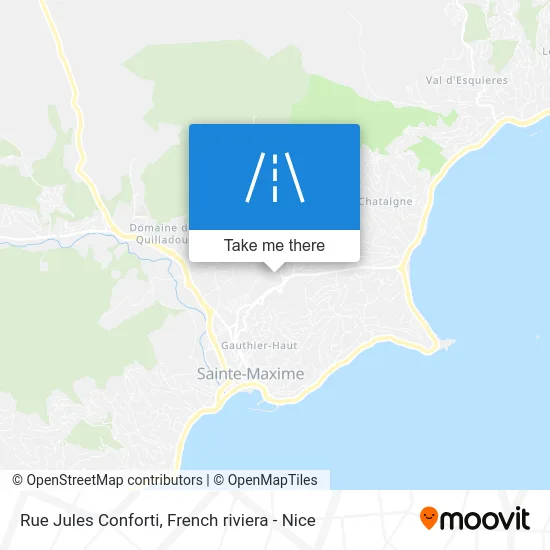 Rue Jules Conforti map