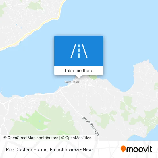 Rue Docteur Boutin map