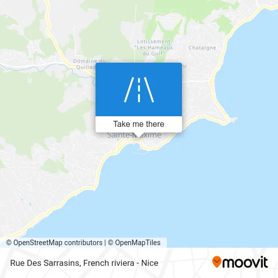 Rue Des Sarrasins map