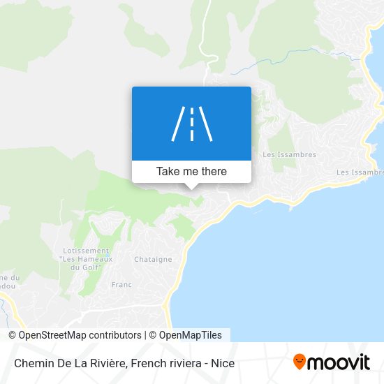 Chemin De La Rivière map