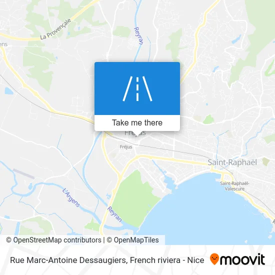 Rue Marc-Antoine Dessaugiers map