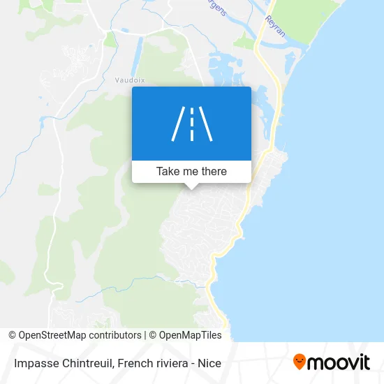 Impasse Chintreuil map