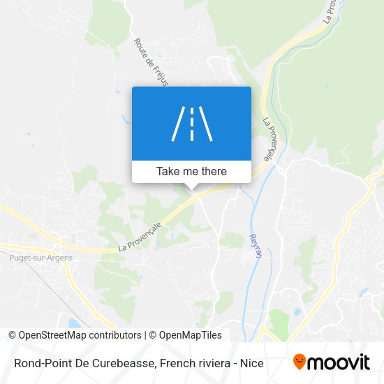 Rond-Point De Curebeasse map