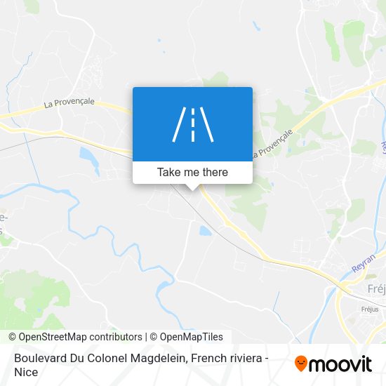 Boulevard Du Colonel Magdelein map