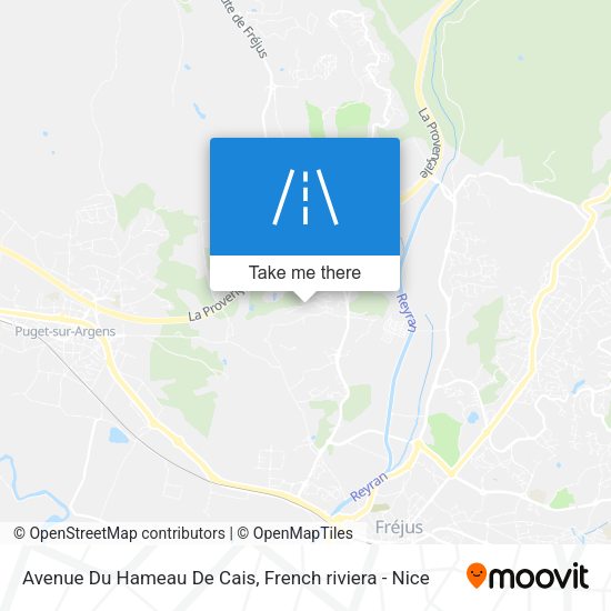 Avenue Du Hameau De Cais map