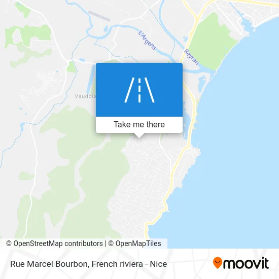 Rue Marcel Bourbon map