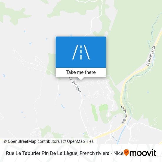 Rue Le Tapurlet Pin De La Lègue map