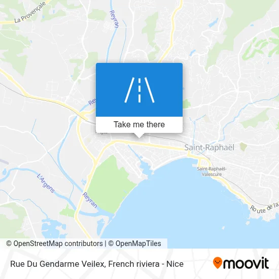 Rue Du Gendarme Veilex map