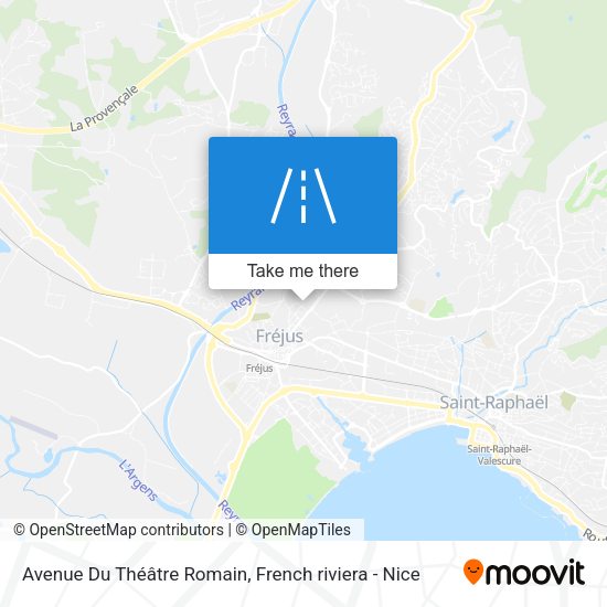Avenue Du Théâtre Romain map