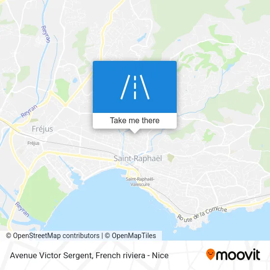 Avenue Victor Sergent map