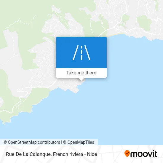 Rue De La Calanque map