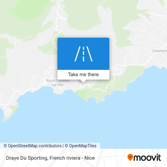 Draye Du Sporting map