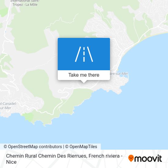 Chemin Rural Chemin Des Rierrues map