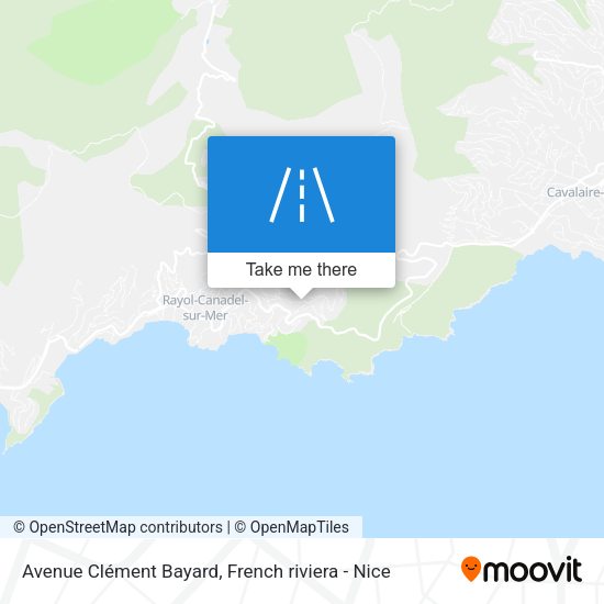 Avenue Clément Bayard map