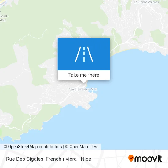 Rue Des Cigales map