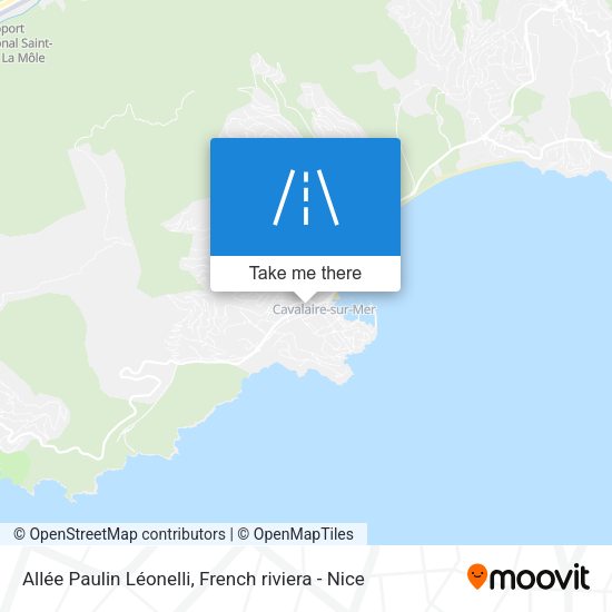 Allée Paulin Léonelli map