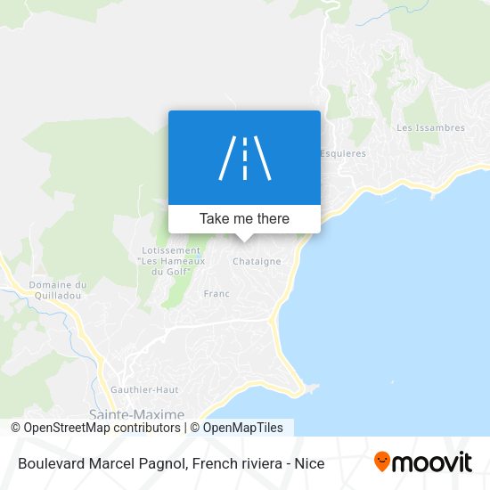 Boulevard Marcel Pagnol map