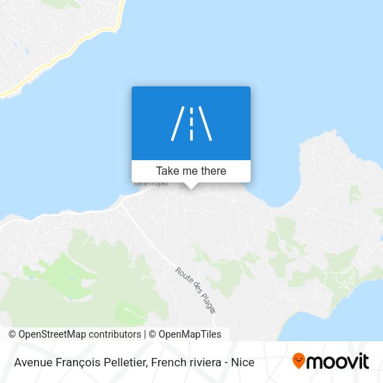 Avenue François Pelletier map