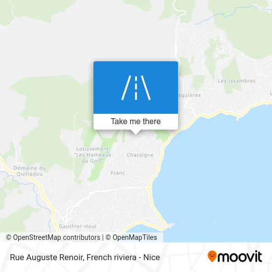 Rue Auguste Renoir map