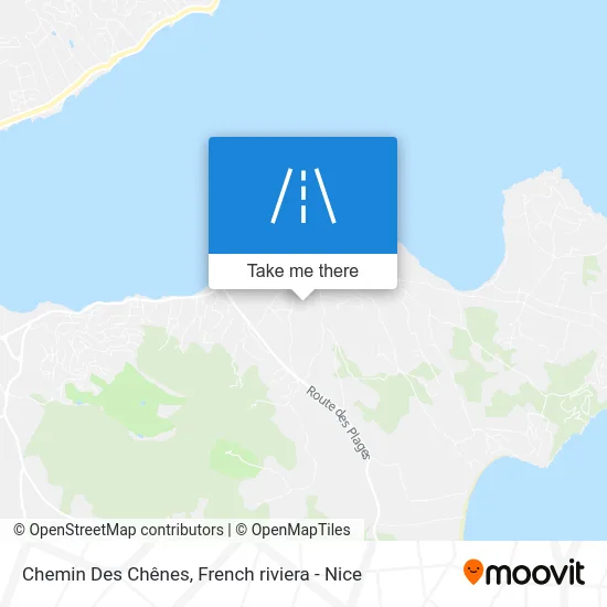 Chemin Des Chênes map