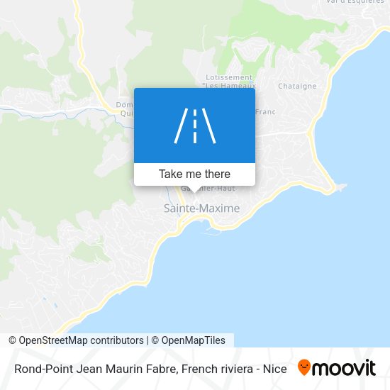 Rond-Point Jean Maurin Fabre map