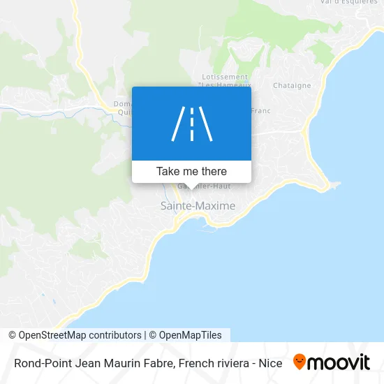 Rond-Point Jean Maurin Fabre map