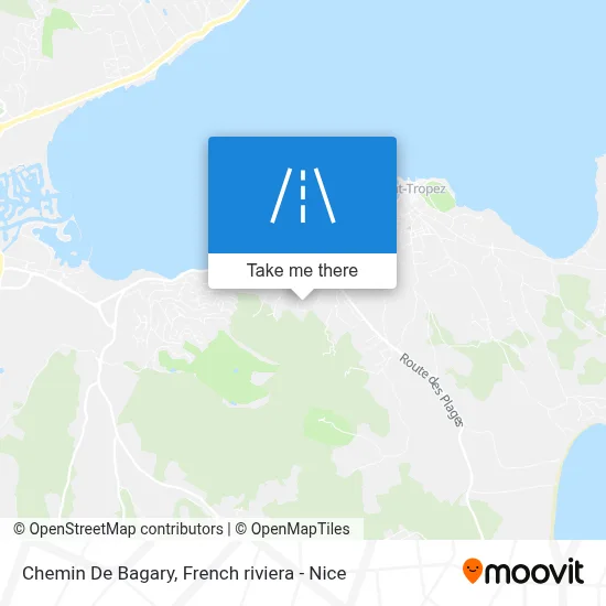 Chemin De Bagary map